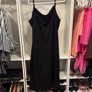 H&M Black Strapless Dress